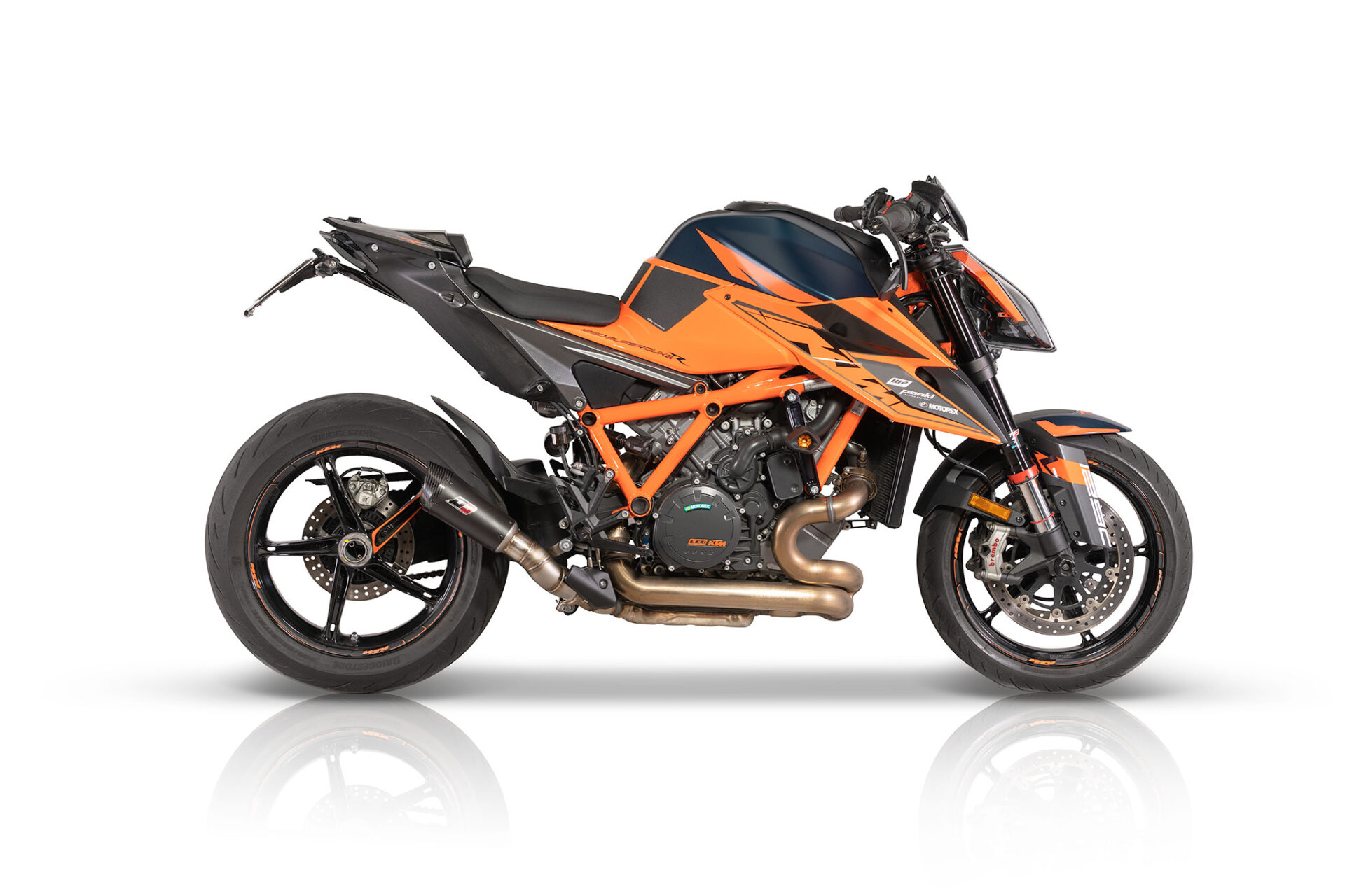 QD Exhaust DARK MATTER GUNSHOT Slip-on exhaust for KTM 1290 Super Duke R / RR (2020+) QD Exhaust DARK MATTER GUNSHOT Slip-on exhaust for KTM 1290 Super Duke R / RR (2020+)